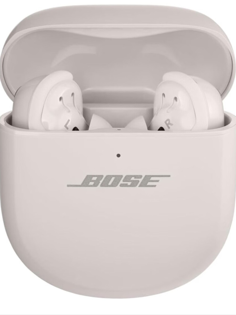 Bose QuietComfort Ultra Earbuds 1st Gen White Smoke – NEW Open Box + Case